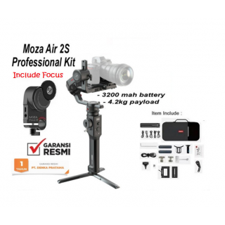 Moza Air 2S Pro Professional Kit 3-Axis Gimbal Stabilizer Camera